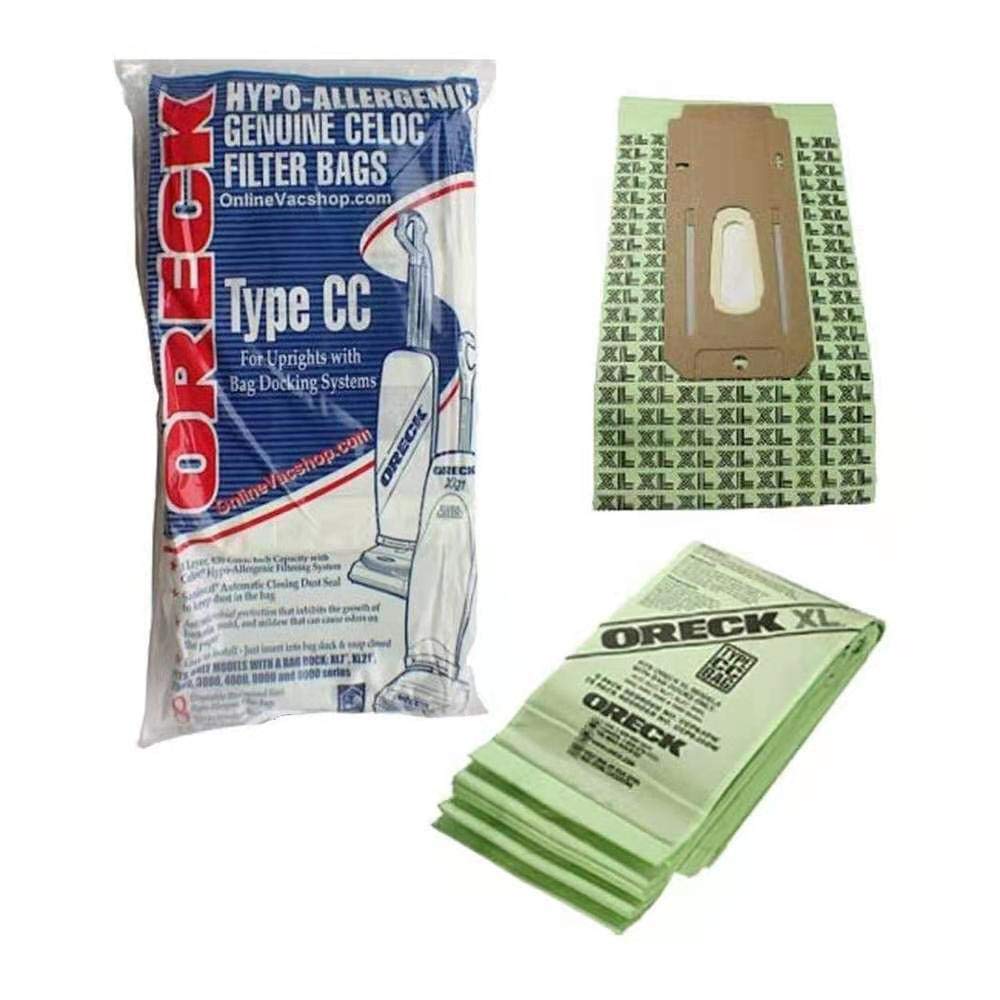 V2 Oreck XL Vacuum Bags Type CC Replacement Vacuum Bags Compatible with