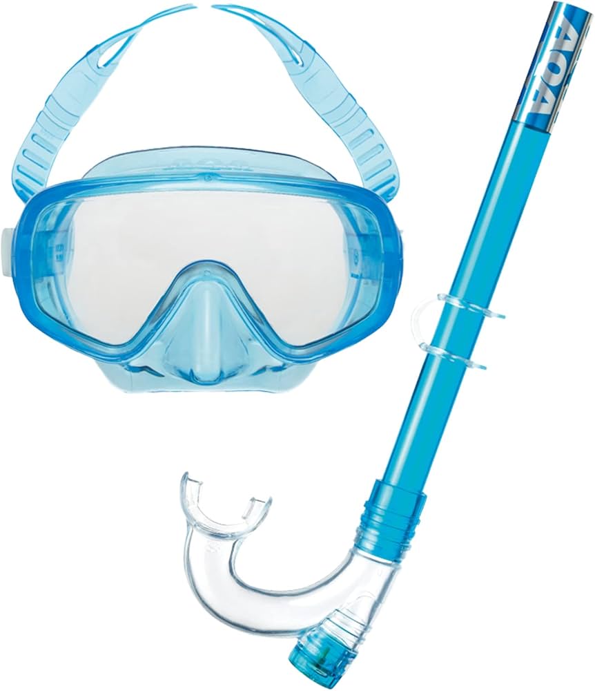 Amazon | エーキューエー(AQA) マリンスポーツ スノーケル SEA-U 2点