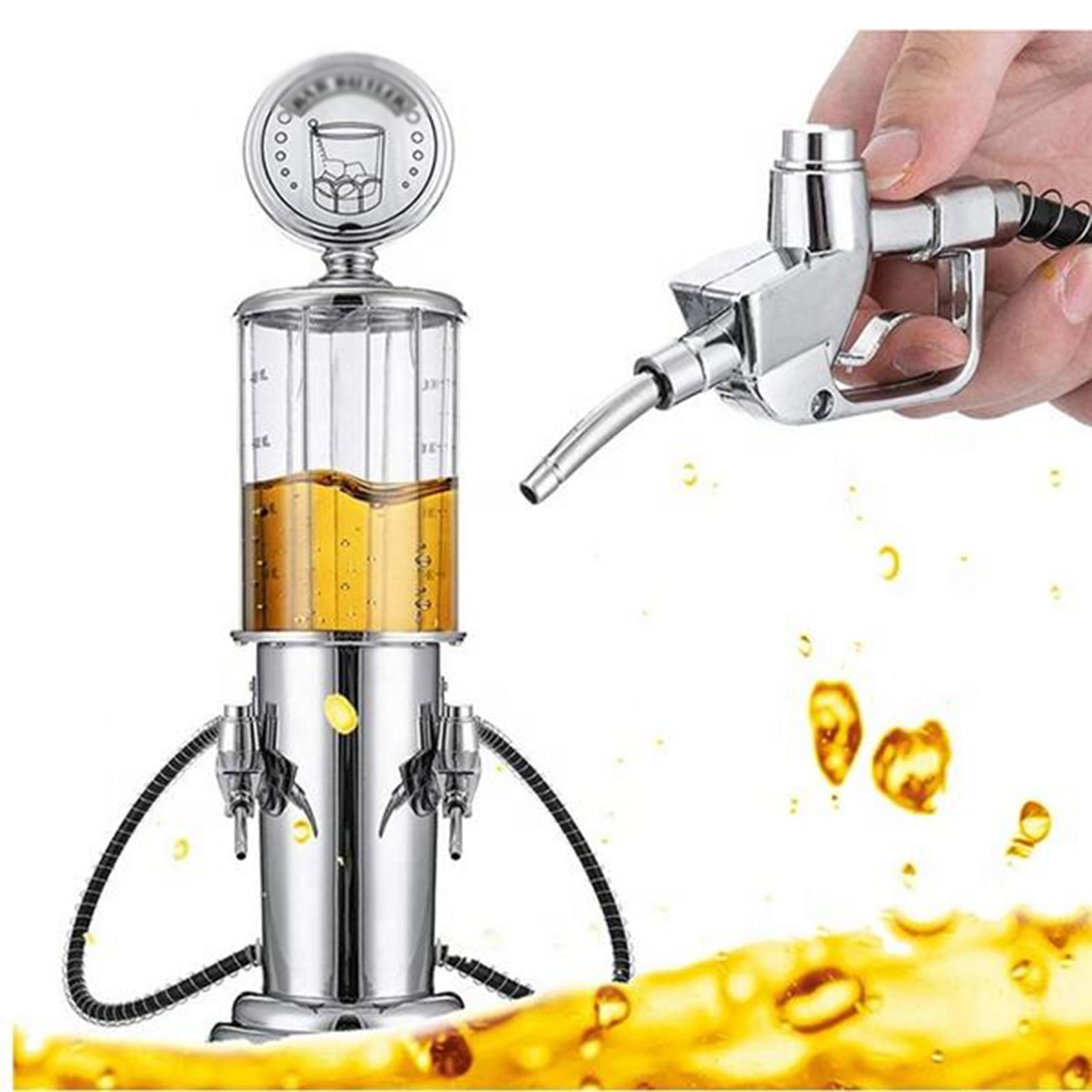 Double Guns Bar Butlers Liquor Beer Wine Sodas Soft Drink Beverage Pump Gas Station Dispenser Machine Bar Tool Double Gun - View #5