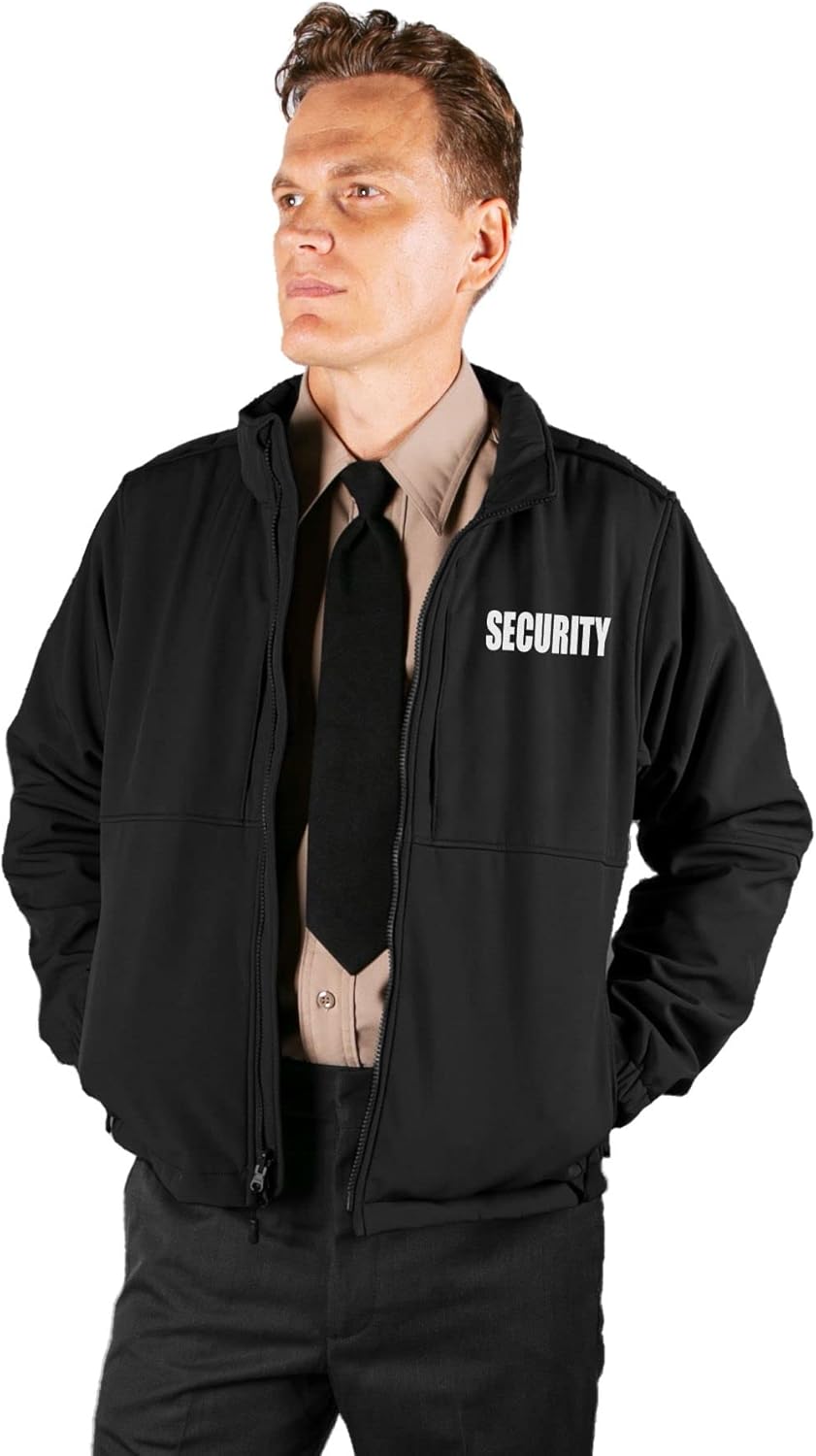 RYNO GEAR Men's Tactical Security Soft Shell Jacket