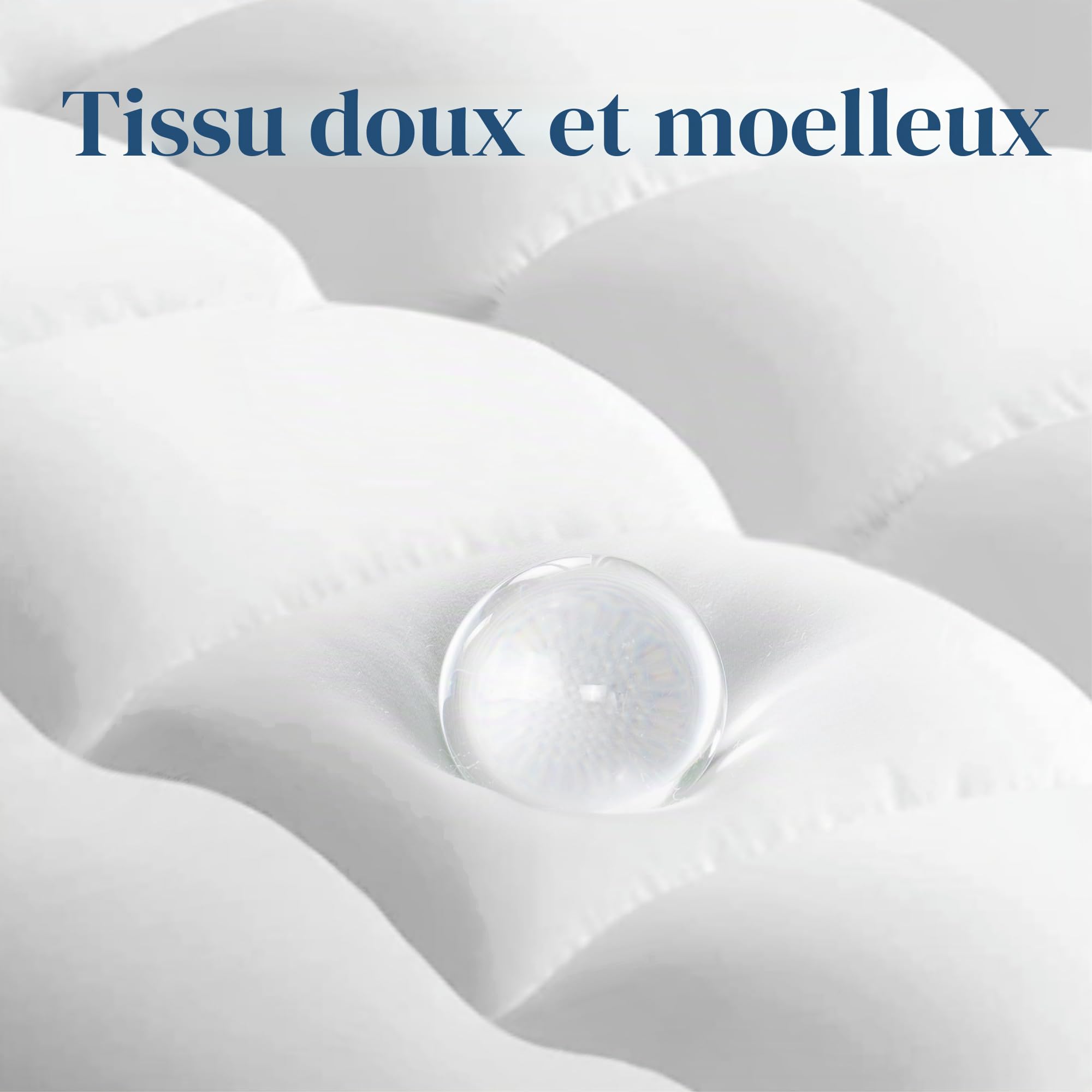 Zinus Surmatelas en Mousse viscoélastique - 140 x 200 cm - Épaisseur 10 cm - Design à cellules Ouvertes - Certifié Oeko-Tex - Respirant et orthopédique - Confort Ergonomique - Résistance Moyenne -