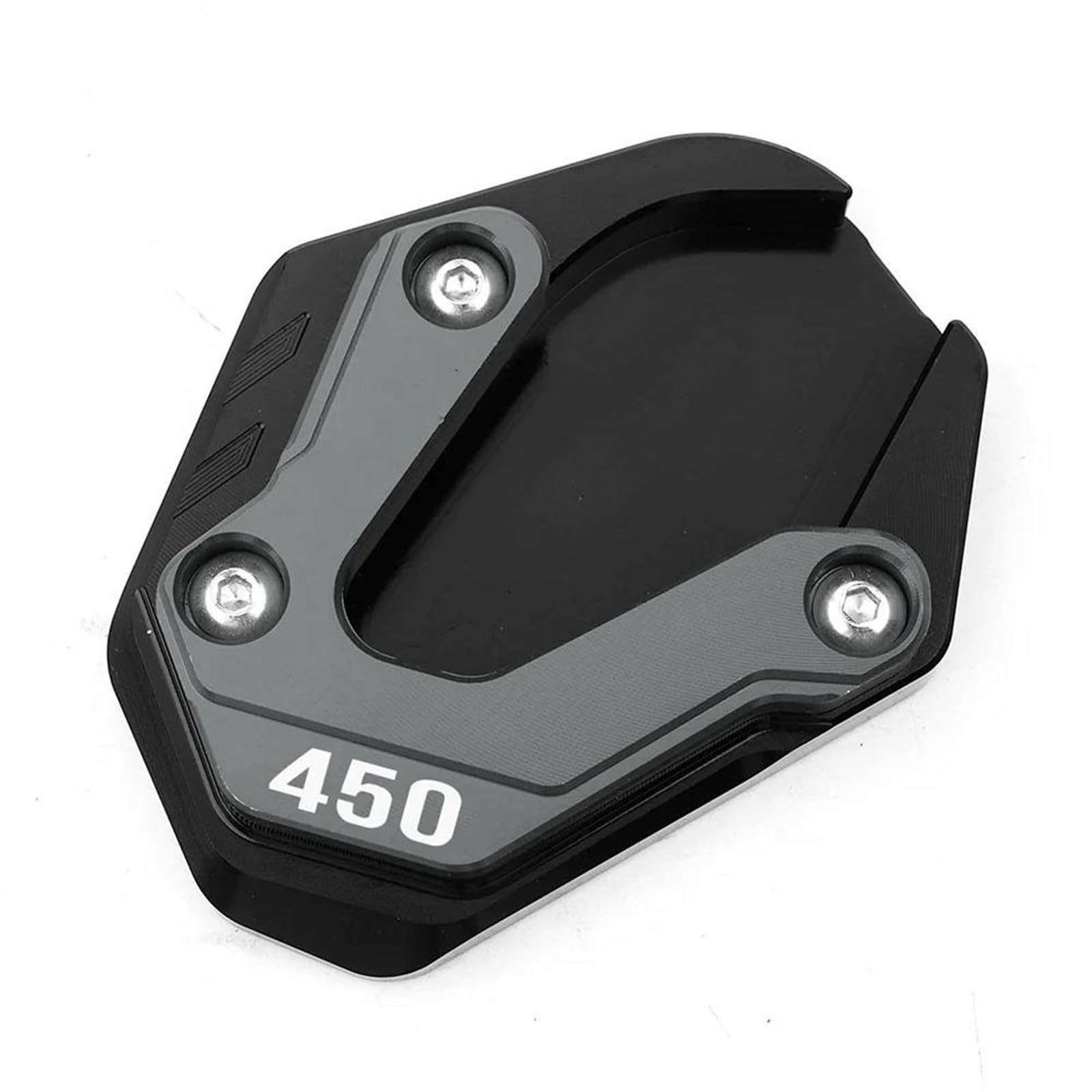 Soporte Lateral Para Motocicleta Placa Extensión Ampliador Para Royal Para Enfield Para Himalayan 450 2024 2025 2026 pararse(Color2)