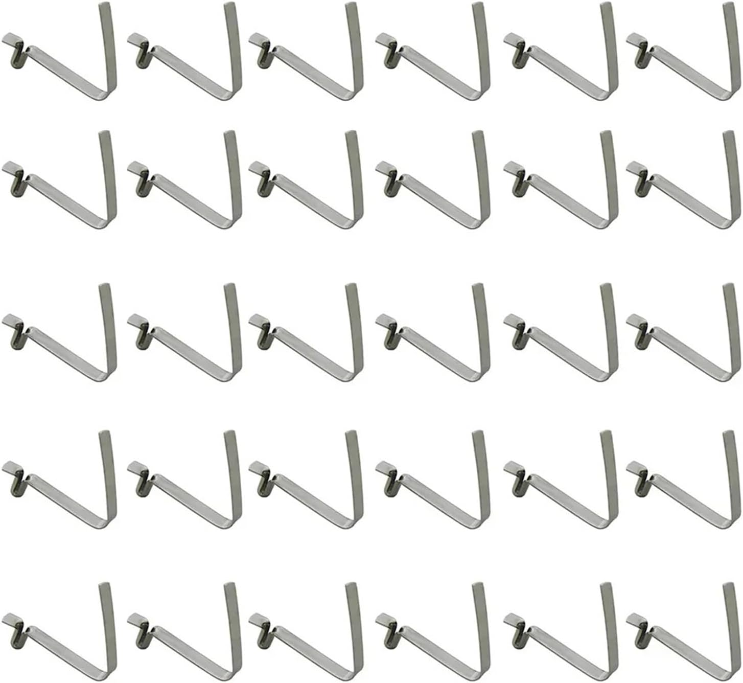 Push Button Spring Clip 50/100Pieces Single Button 3mm Push Spring Clips Kayak Paddle Snap Locking Tube Pin for Camping for Camping Kayak