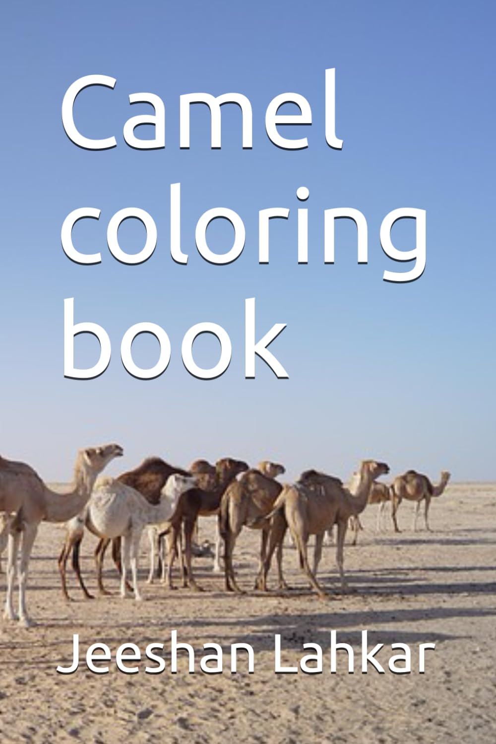 Camel coloring book