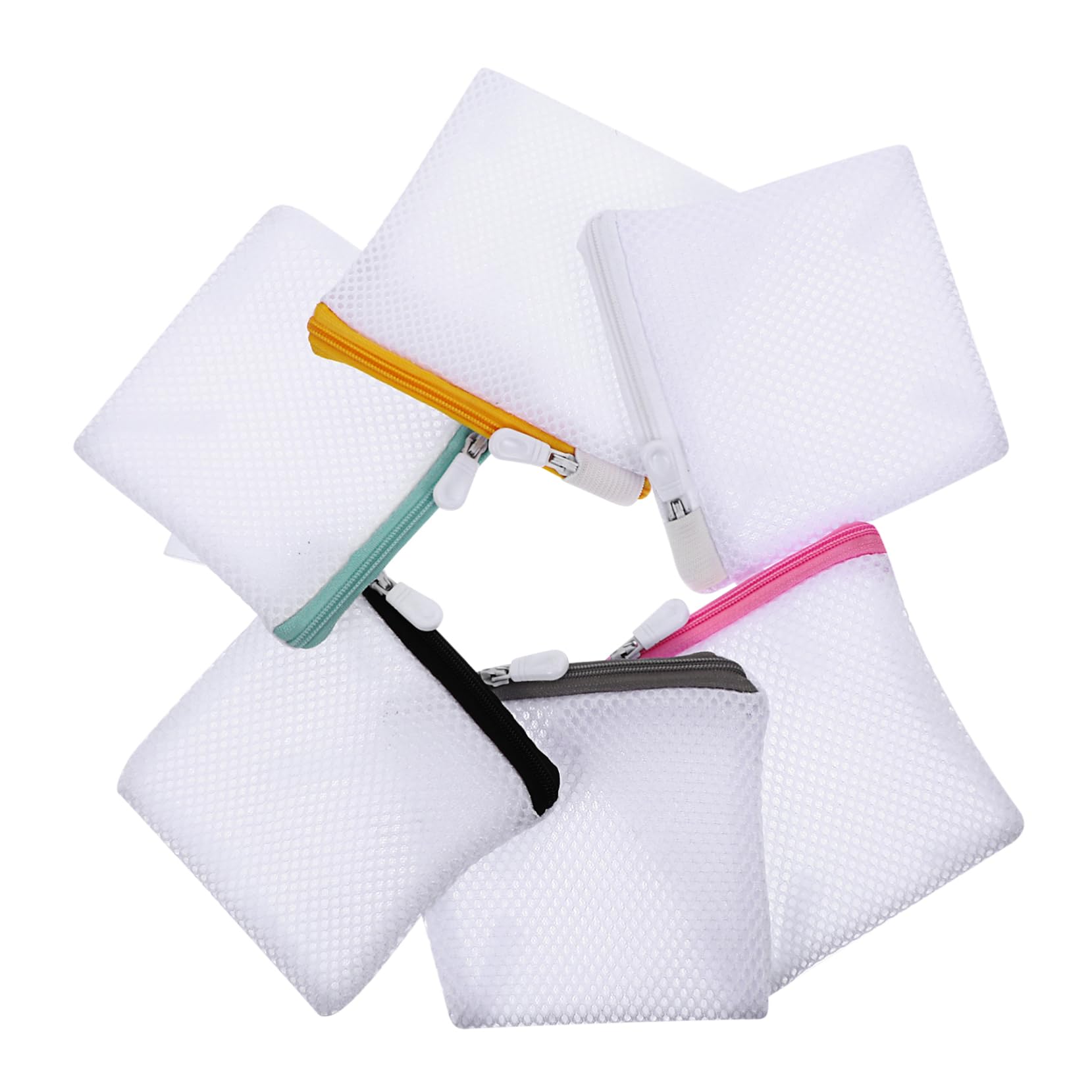 JOINPAYA 6pcs Laundry Bag Mesh Wash Bag Mini Washing Machine Underwear Washing Bag Wash Bags Protecting Wash Bag Foldable Wash Bag Laundry Pouch Travel Sandwich Mesh Laundry Mesh Bag Bra