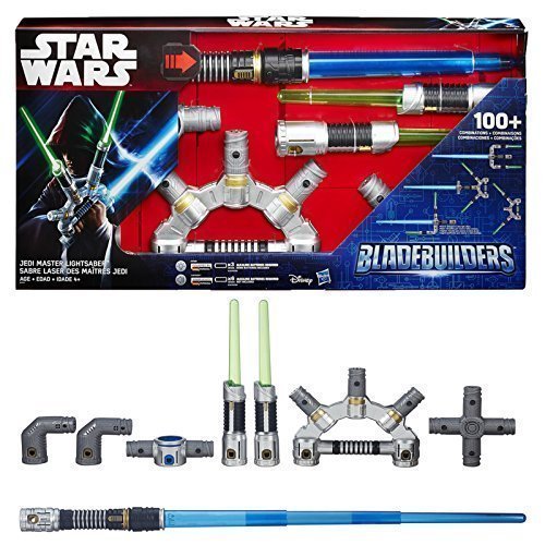 Preisvergleich Produktbild LOTMART Star Wars Lichtschwert Disney das Erwachen der Macht Bladebuilders Jedi Master