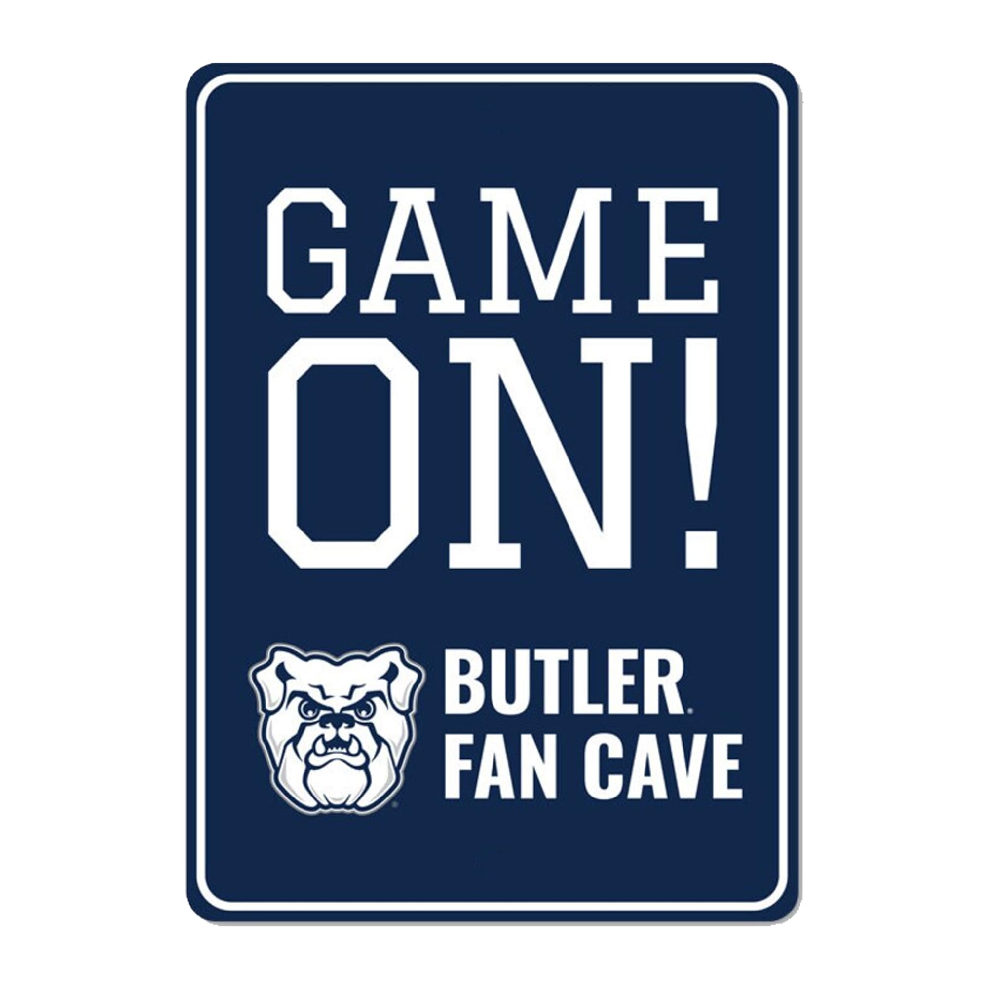 Butler Game On Sign Butler University Sign Butler Gift Butler Alumni Sign Butler Grad Gift Alumni Gift Butler Dorm Sign - Metal Sign 8x12inch