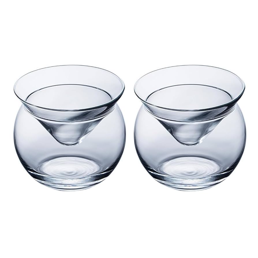 Amazon｜Bafnsiji 2個入りサーブキャビアセット、ガラスキャビア