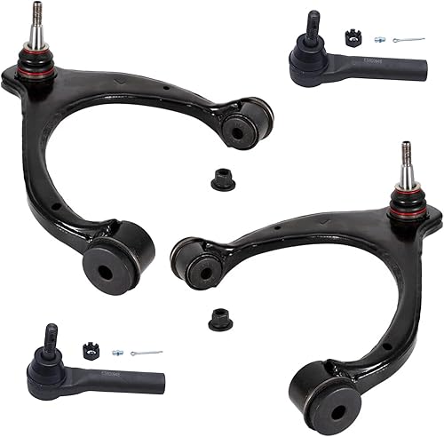 Miniatura 62 de Detroit Axle - Kit de brazos de control delanteros de 4 piezas para Nissan Cube 2009-2014, Nissan Versa 2007-2012 2 brazos de control inferiores con
