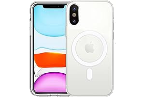 Clear Magnetic Case for iPhone X/Xs: Enhance Your Device's Wireless Charging Capabilities