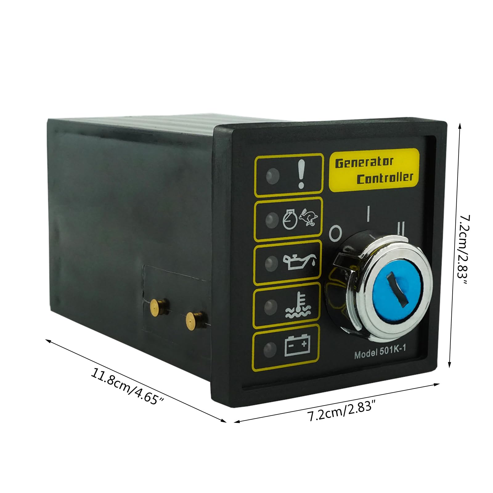 Modules de commande de moteur DSE501K Contrôleur de démarrage manuel du moteur 9-33 V Gestion facile de l'allumage pour démarrage manuel industriel pour modules Surveille et contrôle facilement avec