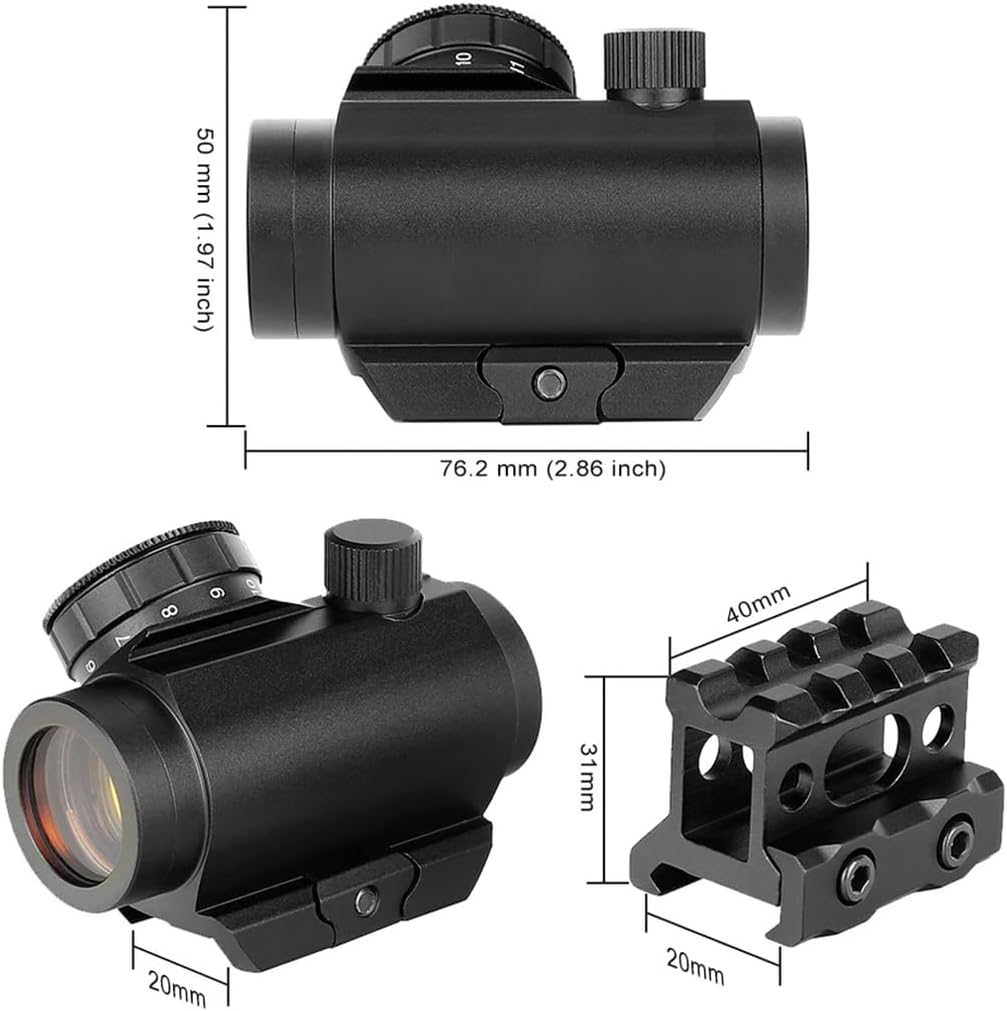 45 Degree Offset Flip Up Sight | Low Profile Design Rapid Transition Front and Rear flip up Sights s-i-g-h-t with 3 and 5 Pieces Slot