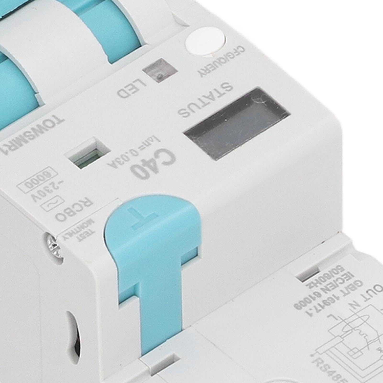 Interruttore di trasmissione Smart Intertorario WiFi Indicatore LED Interigionatore Intelligent Circuit 145-295V