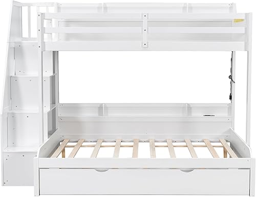 Miniatura 166 de Versatility - Litera individual sobre individual con escritorio y armario integrados, cama alta de madera maciza y plataforma independiente con