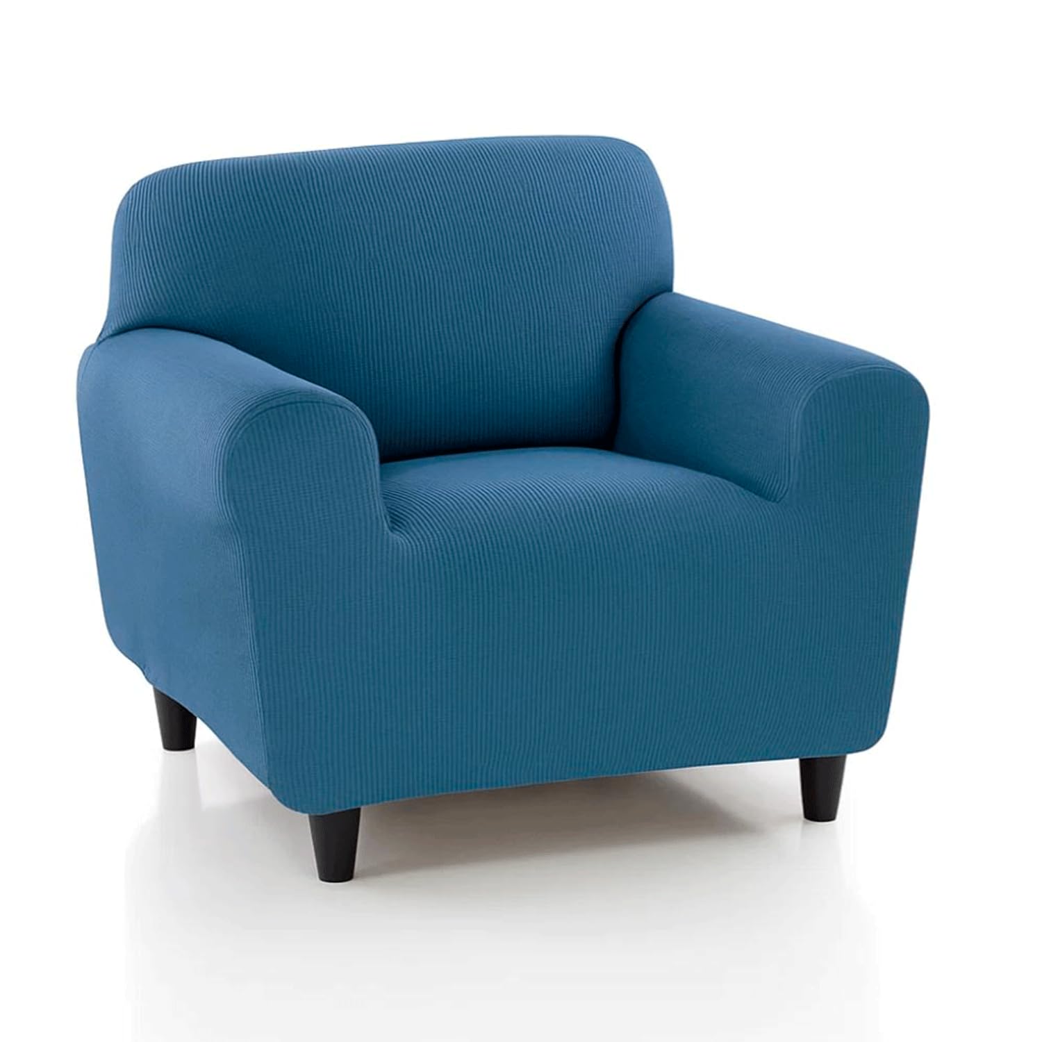 Maxifundas Fundas De Sofa & Chaise Longue Himmelblau Maxifundas Sofabezug, Elastisch, 1-Sitzer,