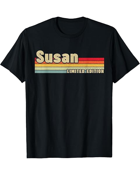 Susan Gift Name Personalized Birthday Funny Christmas T-Shirt