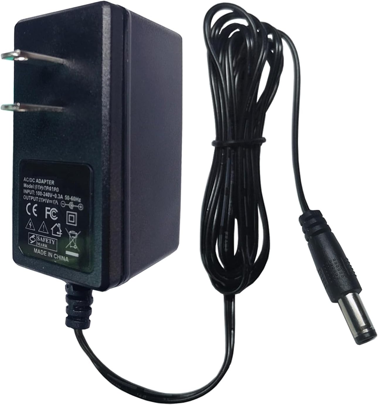 9V 1A Adapter for Sega Genesis (Model 1) Master System Video Game Console Model 3025 3025-1 3025-03 10487 3025-18 MK-3025 18 9VDC Plug in Power Supply Cord Charger