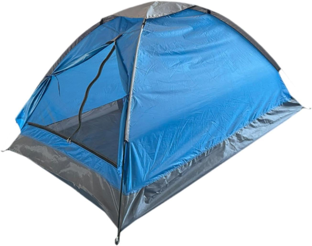 jojomis Tenda da campeggio per 2 persone, leggera e pieghevole, antivento, per zaino in spalla, facile da installare, per viaggi, escursioni, picnic, cortile e uso familiare