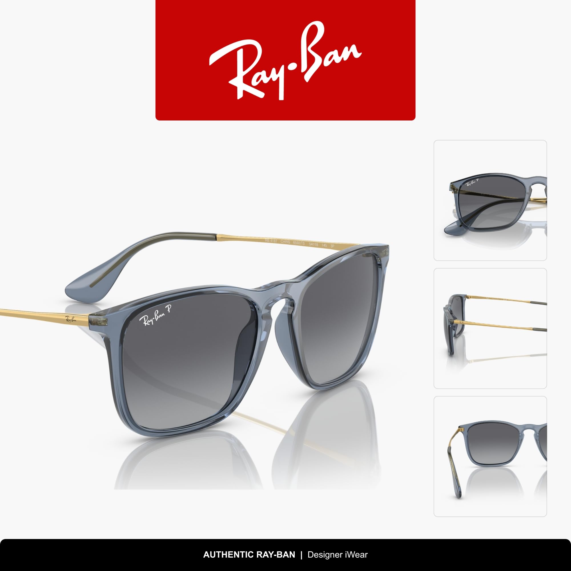 Ray-Ban 0rb4187 Occhiali da sole Uomo