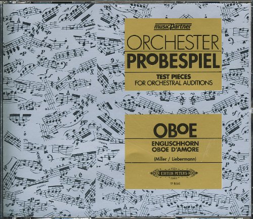 Repertorio orquestal – Orchester probenspiel, test Pieces) per oboe e corno inglese (3 CD) (millert)