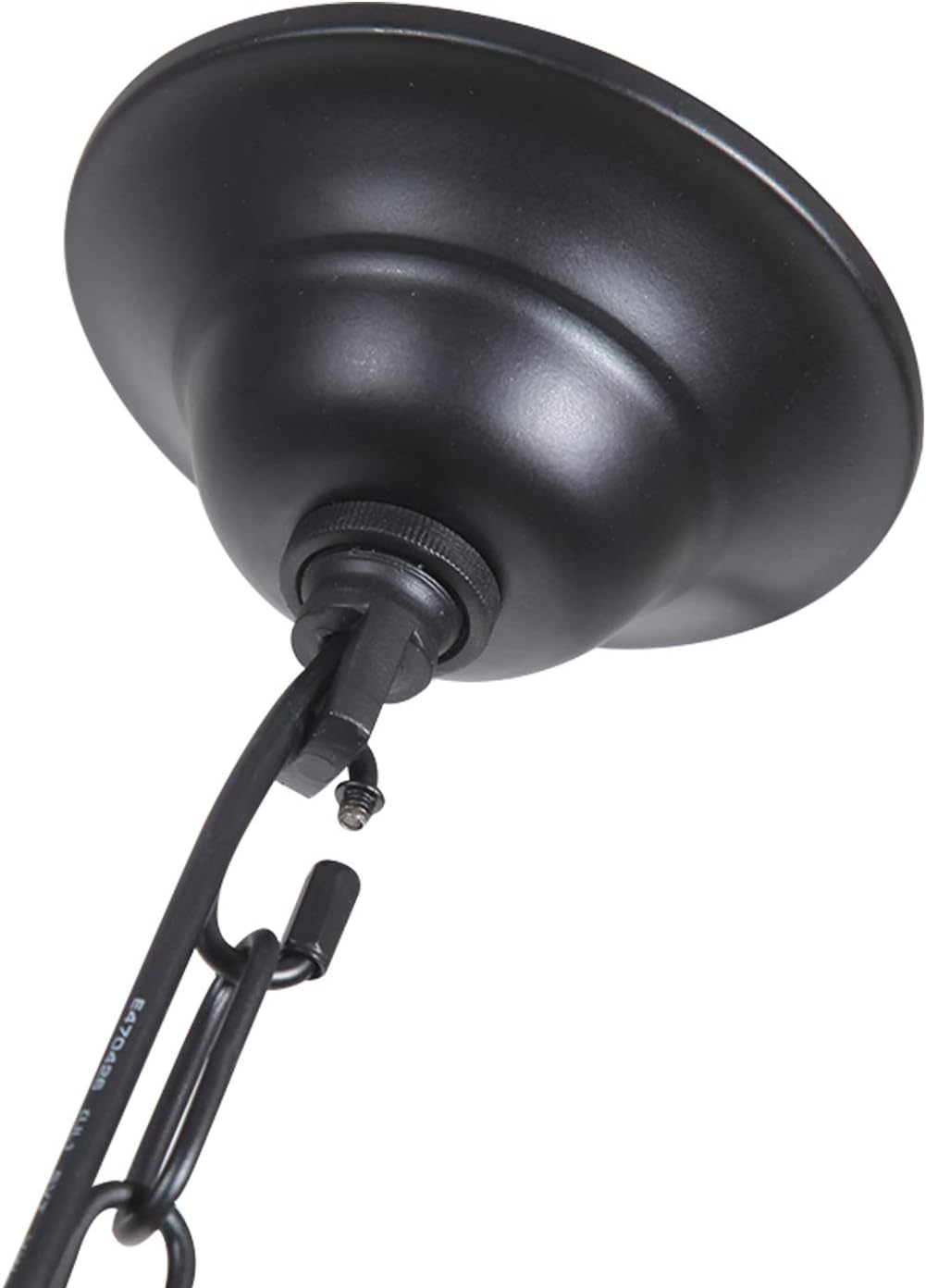 Review Discount Kitchen Island Pendant Light, A1A9 Retro Round Candle LED Chandelier Lighting Wagon Wheel Ceiling Lights for Farmhouse, Dining Room, Table Light, in Entryway, Hallway, Foyer, D30 X H23 Chain 41.3''