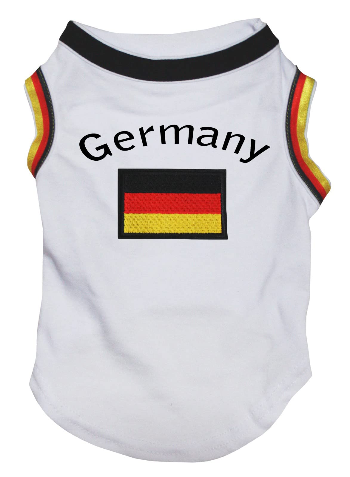 Chemise pour chien Allemagne avec ourlet de taille XXXL