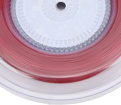 200m Polyester Tennis Racket String, for Daily Training and Amateur Play(Red)