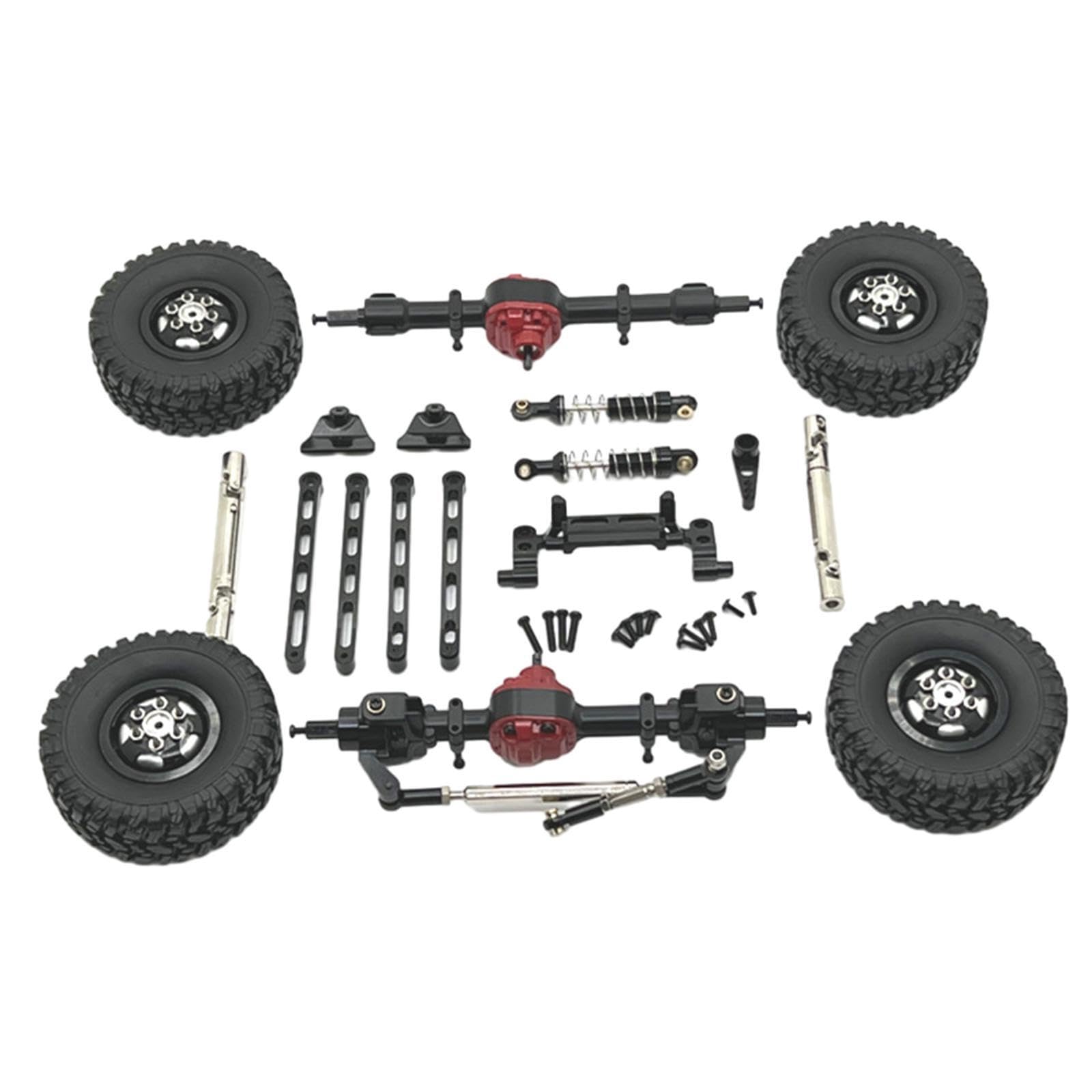Il set di parti in metallo e alluminio Pillars 1/12 migliora le prestazioni dei kit di accessori di ricambio modificati in lega per auto RC. Set di