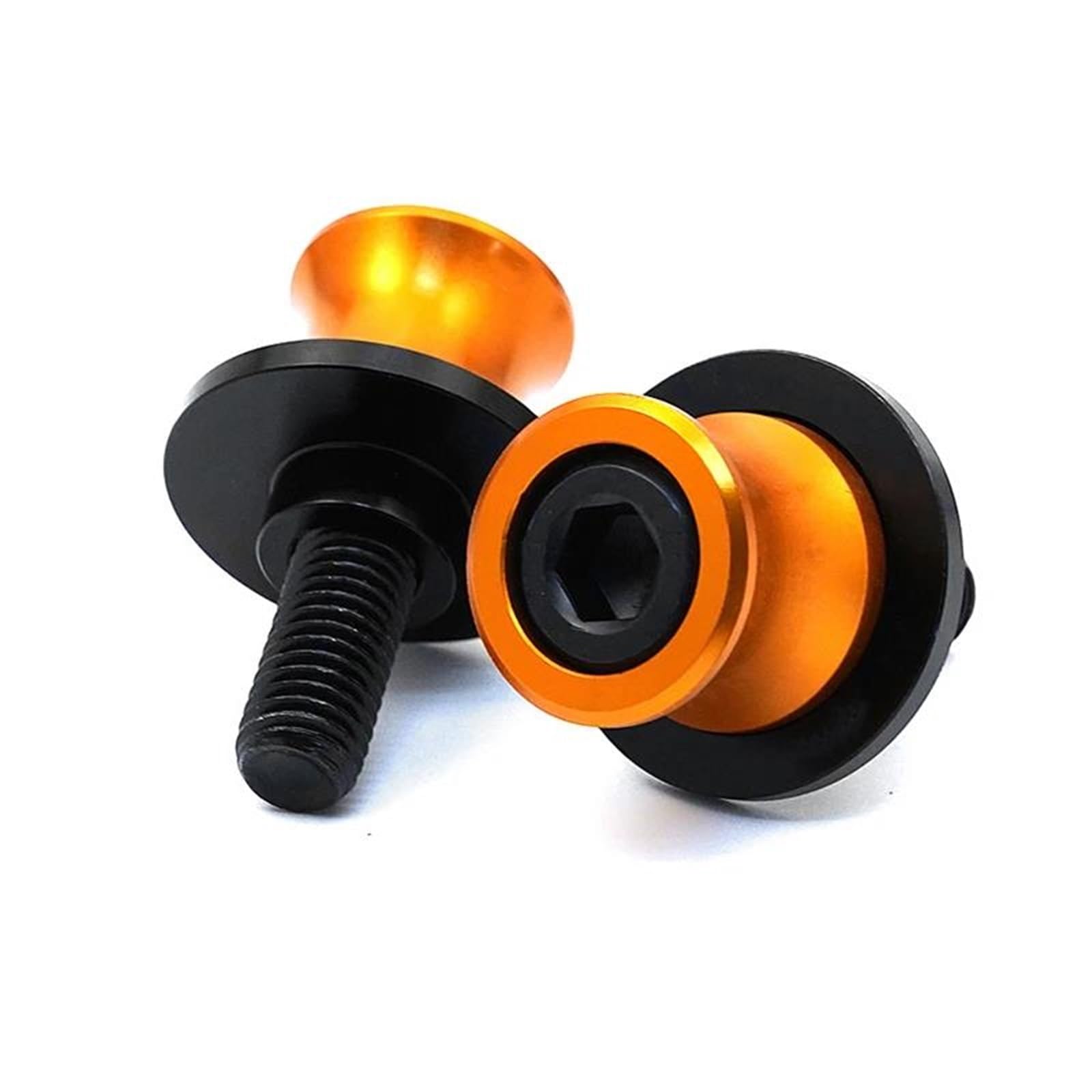 Tornillos de soporte M10 anticaída en aluminio CNC para basculante de moto 5