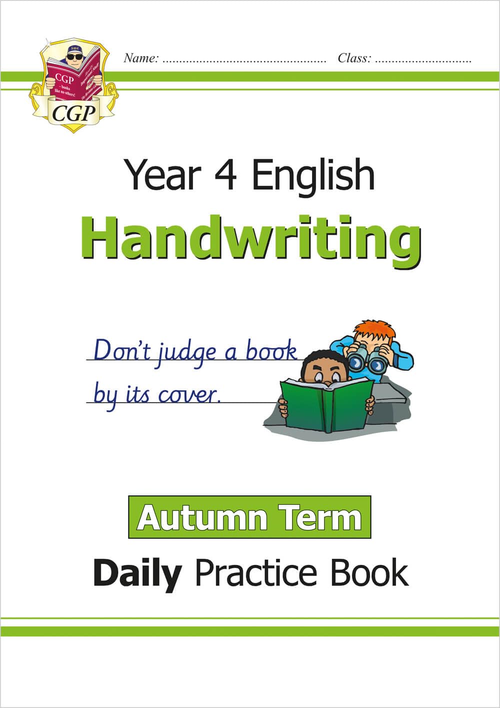 KS2 Handwriting Year 4 Daily Practice Book: Autumn Term (CGP Year 4 Daily Workbooks)