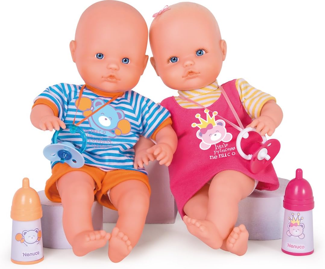 Amazon Com Nenuco Poupee Et Mini Poupee Jumeaux 13 8 Inch Electronica