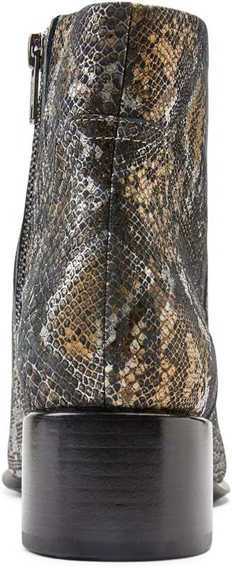 Vionic Women's Vivien Kamryn Waterproof Ankle Boot- Supportive Short Booties That Include Three-Zone Comfort with Orthotic Insole Arch Support, Medium Fit