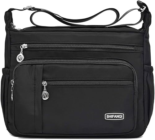 Crossbody Bag for Women,Multi Pockets Cross Body Purses for Women, Ladies Shoulder Bag, Travel Purses and Handbags