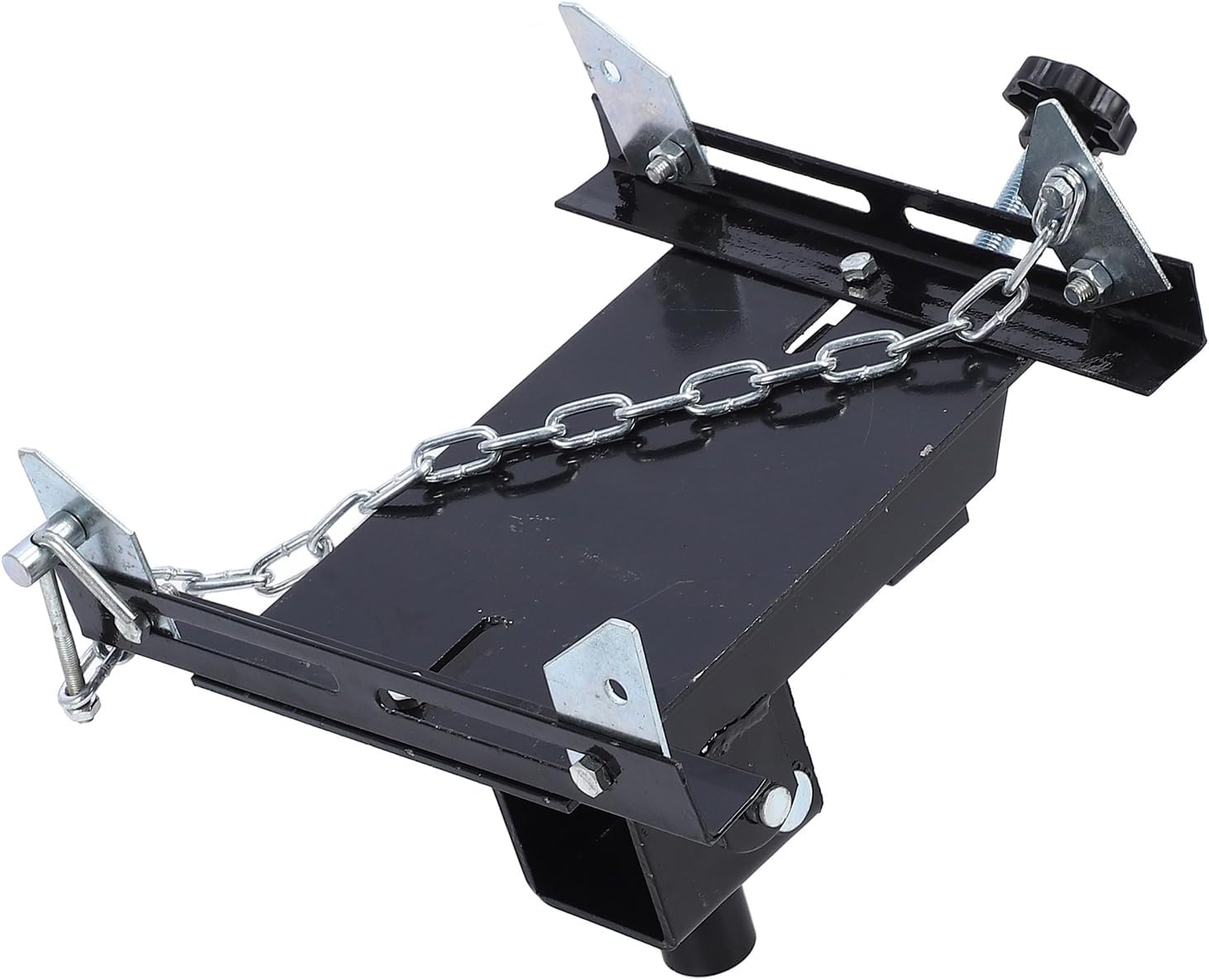 0.5 Ton Transmission Jack Adapter - Heavy Duty Steel Structure for Vehicle Repair