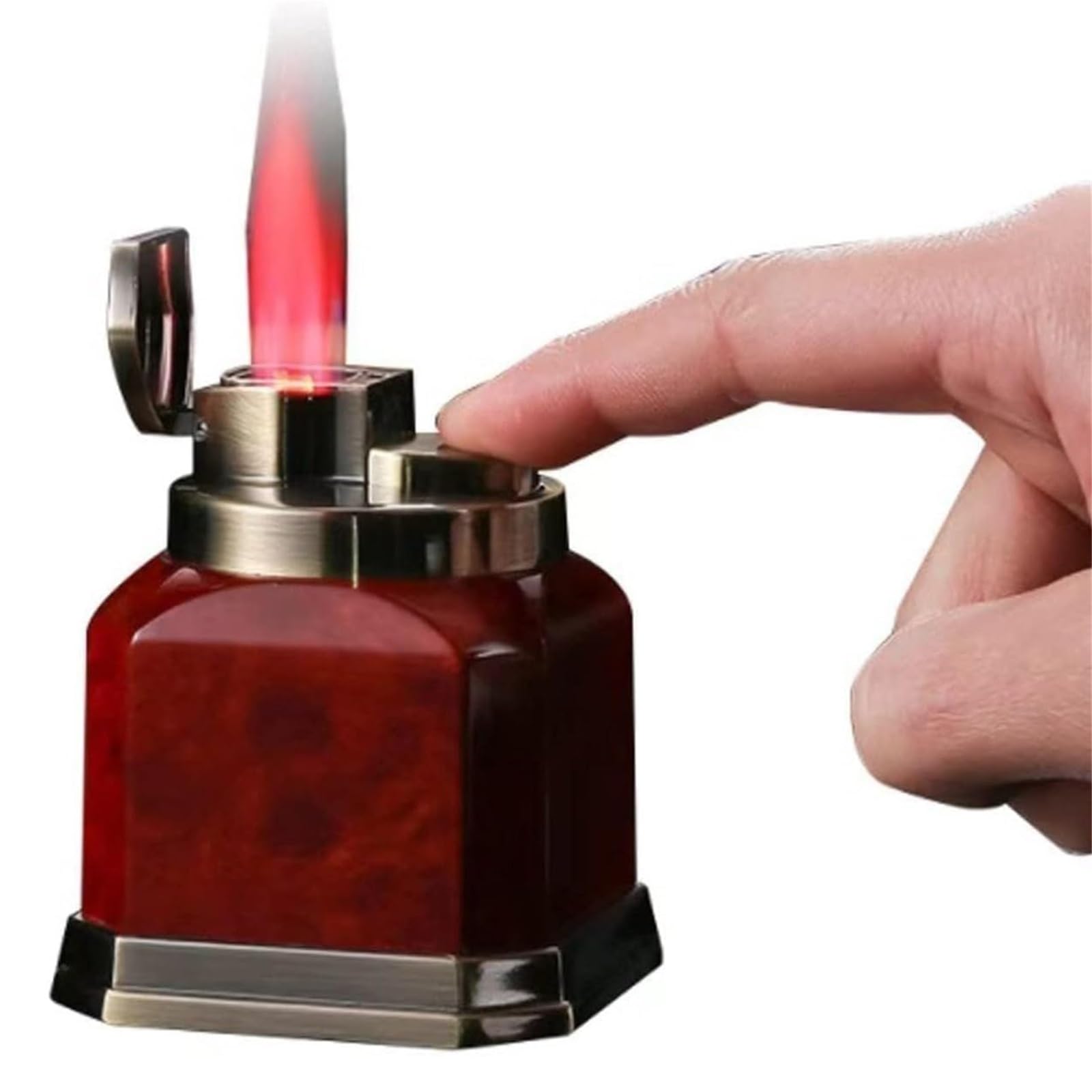 Encendedor de cuatro llamas recargable, el regalo ideal de exterior para hombres 1