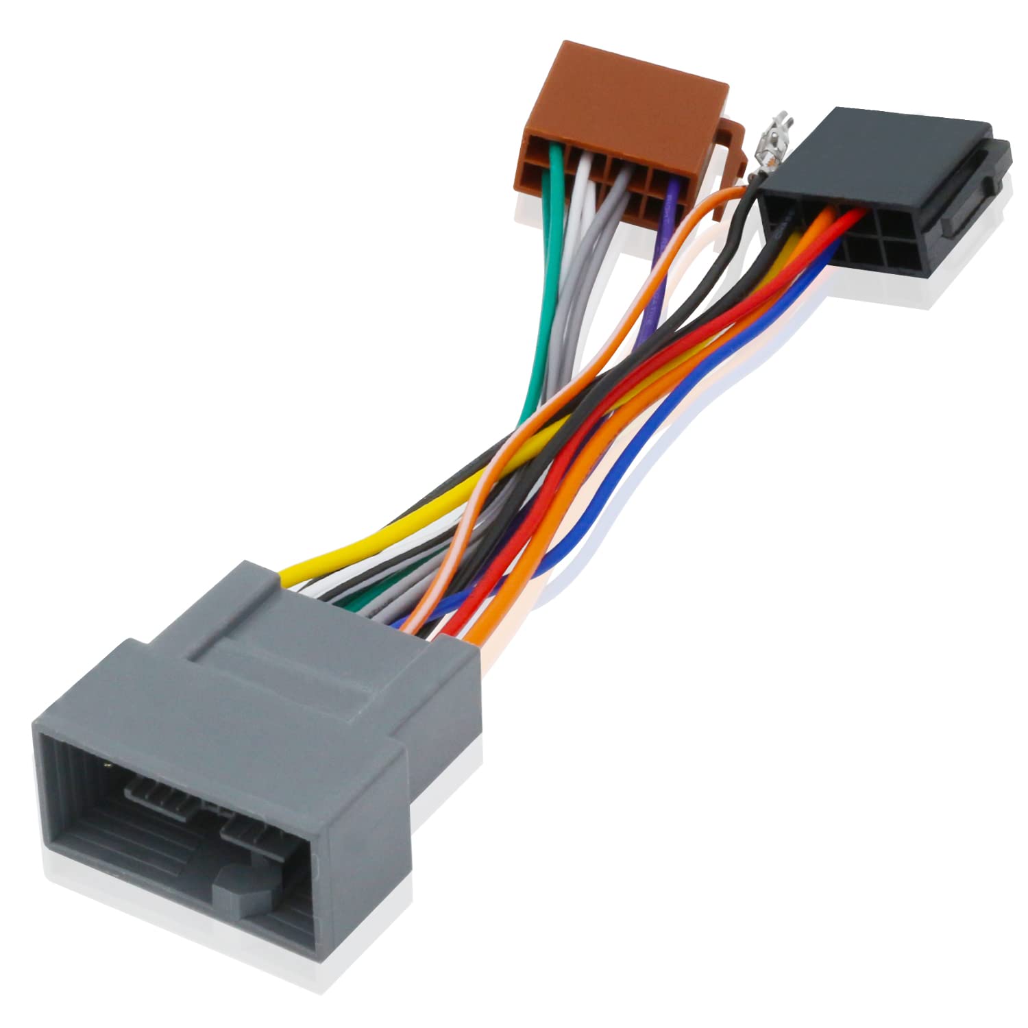 FiegromechISO Car Stereo Wiring Harness Replacement for 2009-2014 Honda FIT Jazz City Radio Harness Adapter