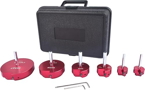 Miniatura 6 de 04529 para PPRK6 Escariador de montaje de tubería de plástico Kit de 6 piezas, se adapta a taladros estándar de 12 "Herramienta de escariador de