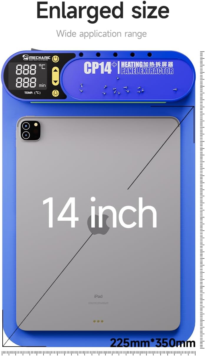 MECHANIC CP14 Plus LCD Screen Heating Separator with Dust Detection Light within 14 inches for Mobile Phone Screen Repair Tools