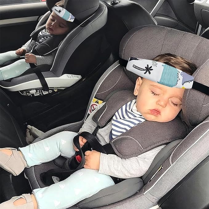Soporte para cabeza de bebé 2 piezas para asiento auto miniatura 2