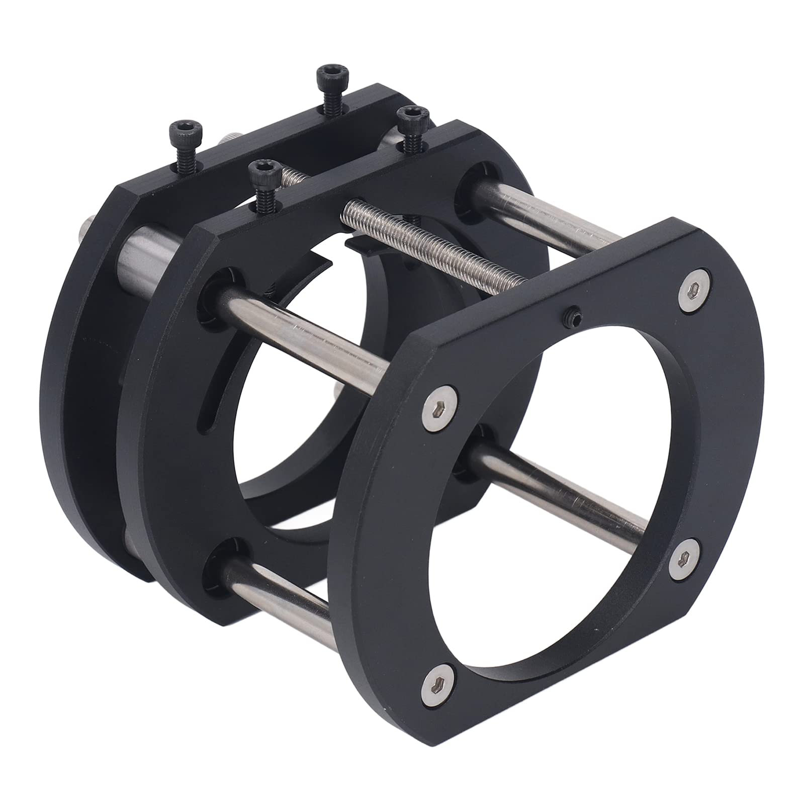 Router Lifting 4 Jaw Metal Milling Table System for Electric Grooving Tenoning Trimming Chamfering Hand Handle S Hex Quick Effortl Installation Wre Allowing on Woodworki