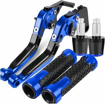 Motorcycle Adjustable Foliding Brake Clutch Levers Handlebar Grips Ends, for Suzuki GIXXER SF250 SF 250 GIXXER150 155SF 2021 2022 2023 2024 CNC Clutch Levers Handlebar