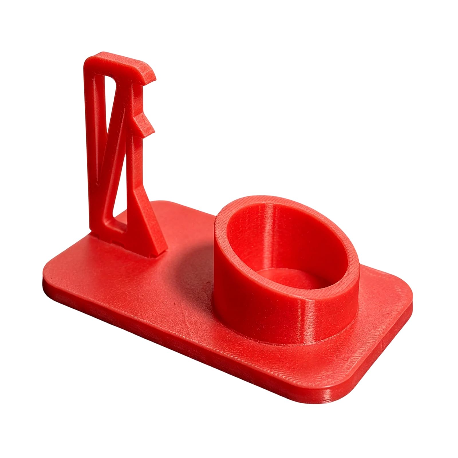 Oxxggkao Red Creative Workshop Paint Bottle Stand Holder With Quickly Release Slot And Lightweight Portable Design Easy Access Owner Planner