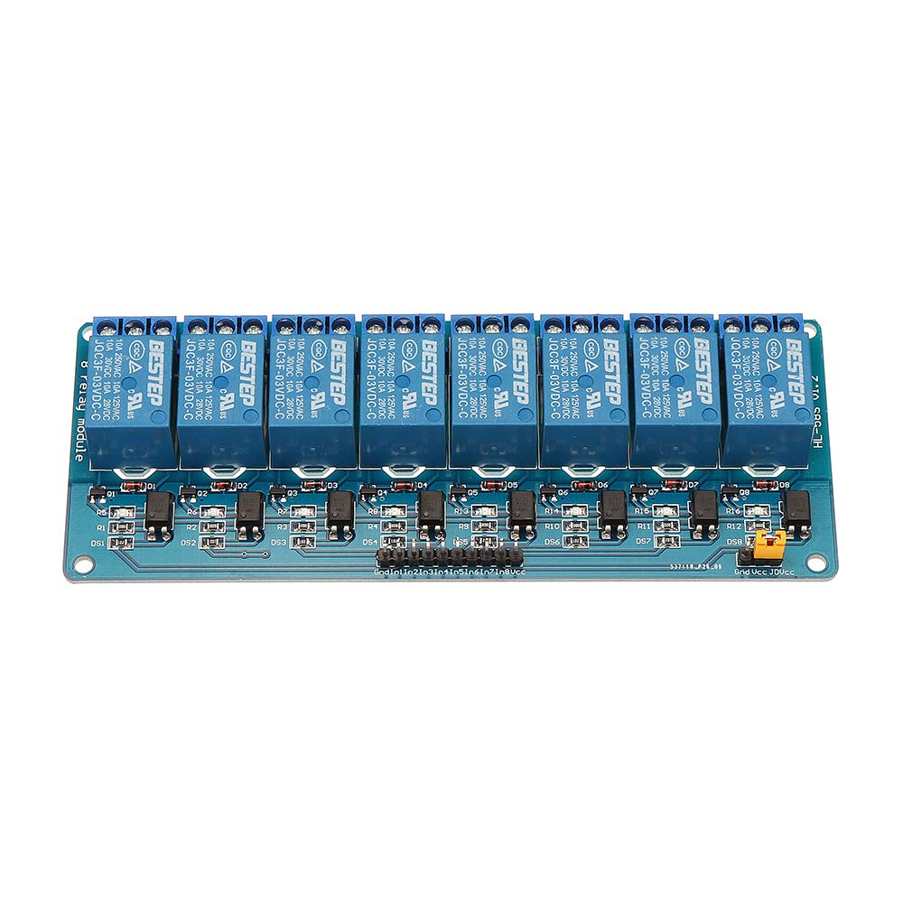 8 Canal 3.3 V Módulo De Relé Optoacoplador Controlador Relé Tablero De Control De Bajo Nivel para Arduino
