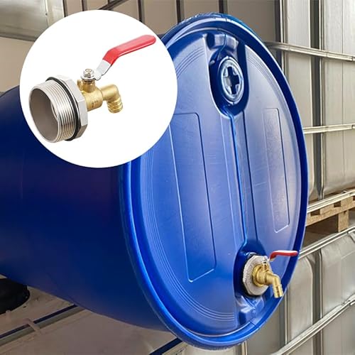 Happyreise 2" DRUM FAUCET Faucet Barrel Spigot,2"Brass Barrel Faucet thumb #3