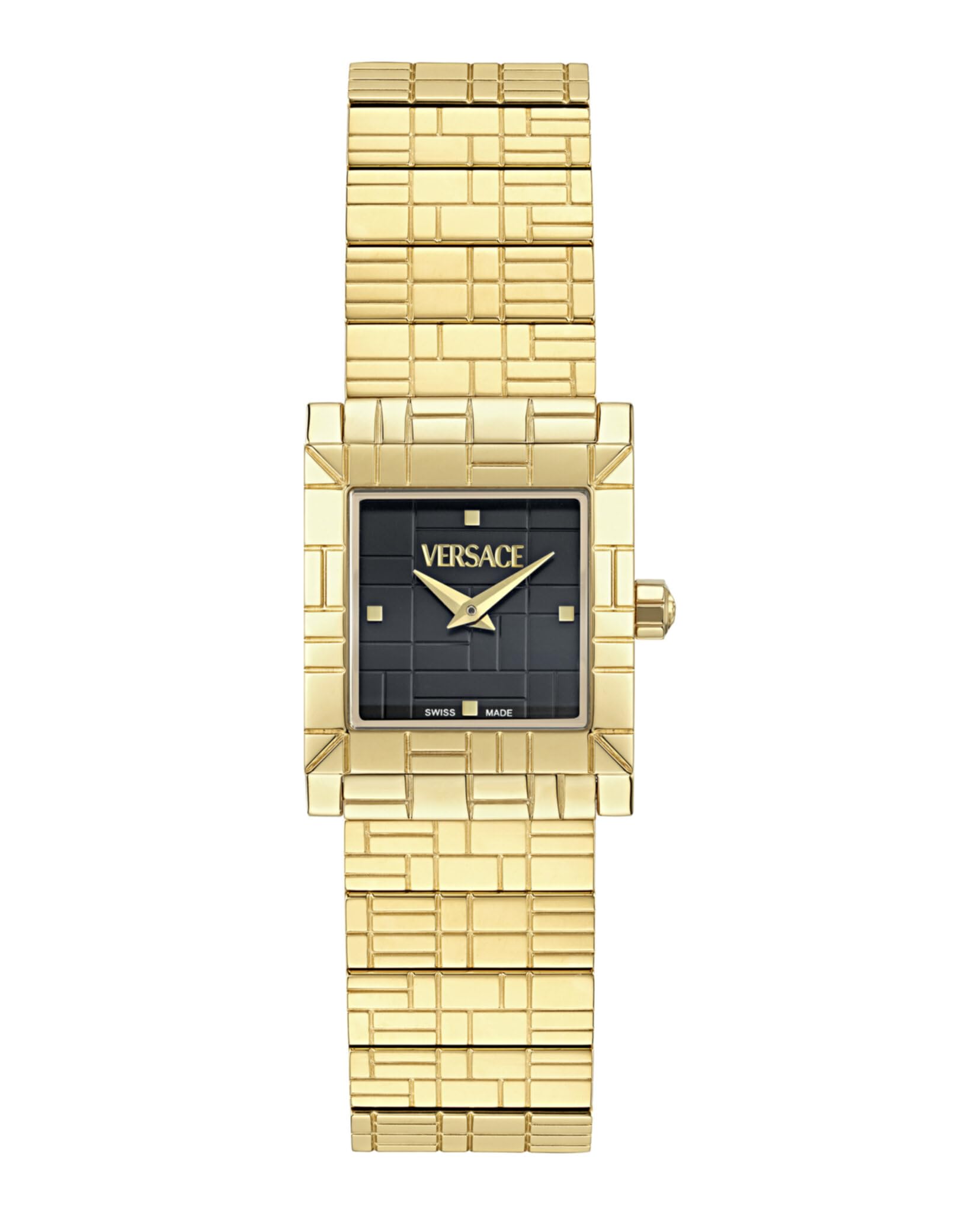 Versace Women Analogue Quartz Watch Mosaic Swiss Made