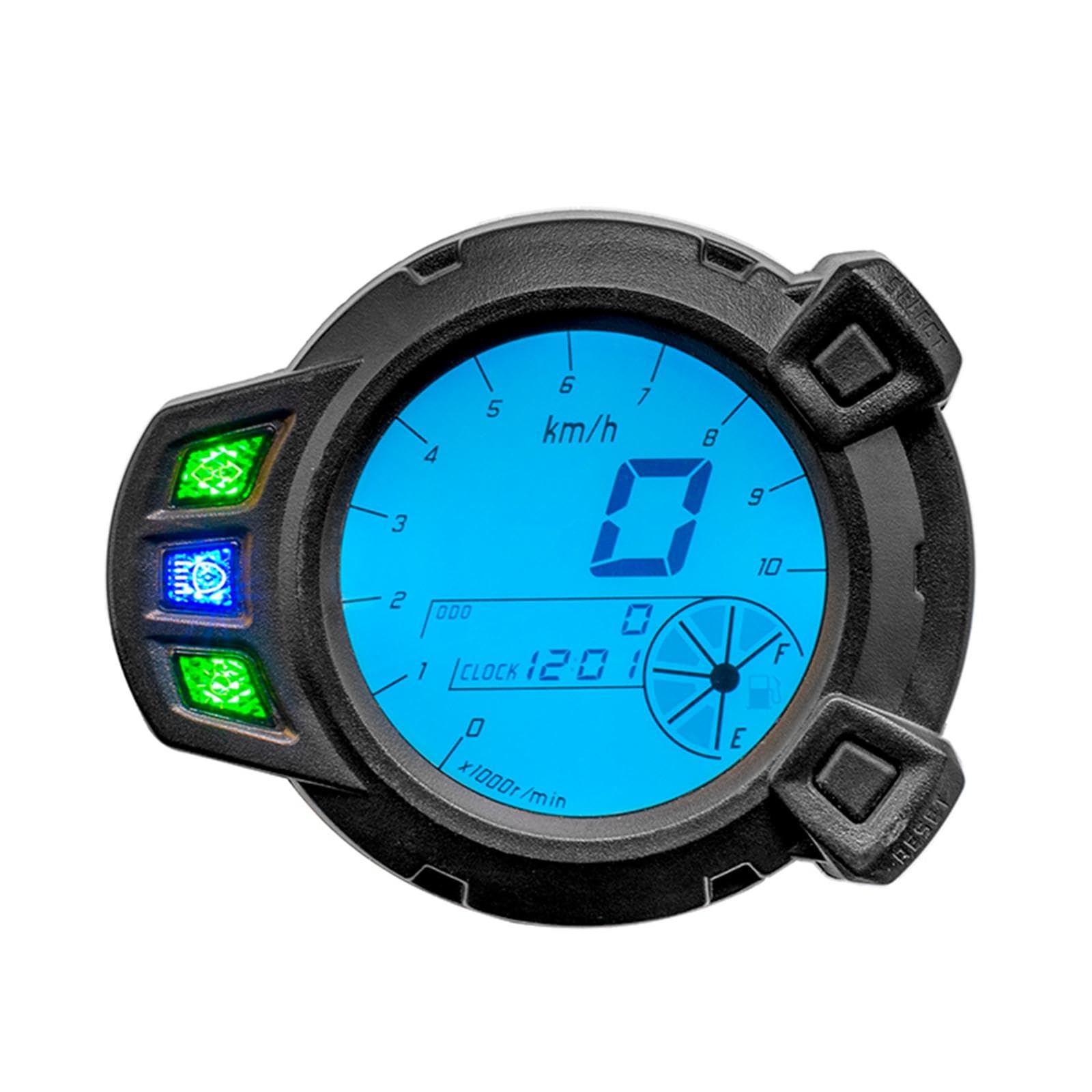 Tachimetro Contachilometri Digitale Strumento Odometro Multifunzione Display Ampio Resistente Protezione Basso Consumo Adatto per