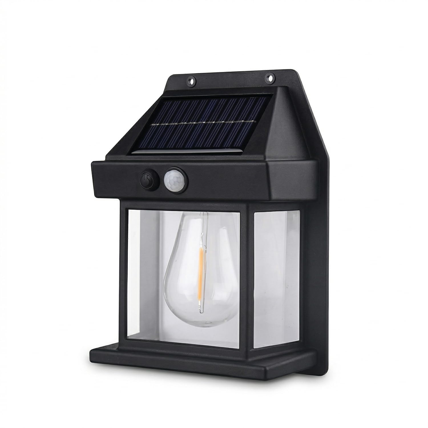 RGV Sun-Powered Wall Light Outdoor with Motion Sensor – Waterproof Exterior LED Sconce Lamp, Auto Charging Security Light for Porch, Patio, Garden, Pathway & Yard Lighting (Pack of 1 Black)-image-7