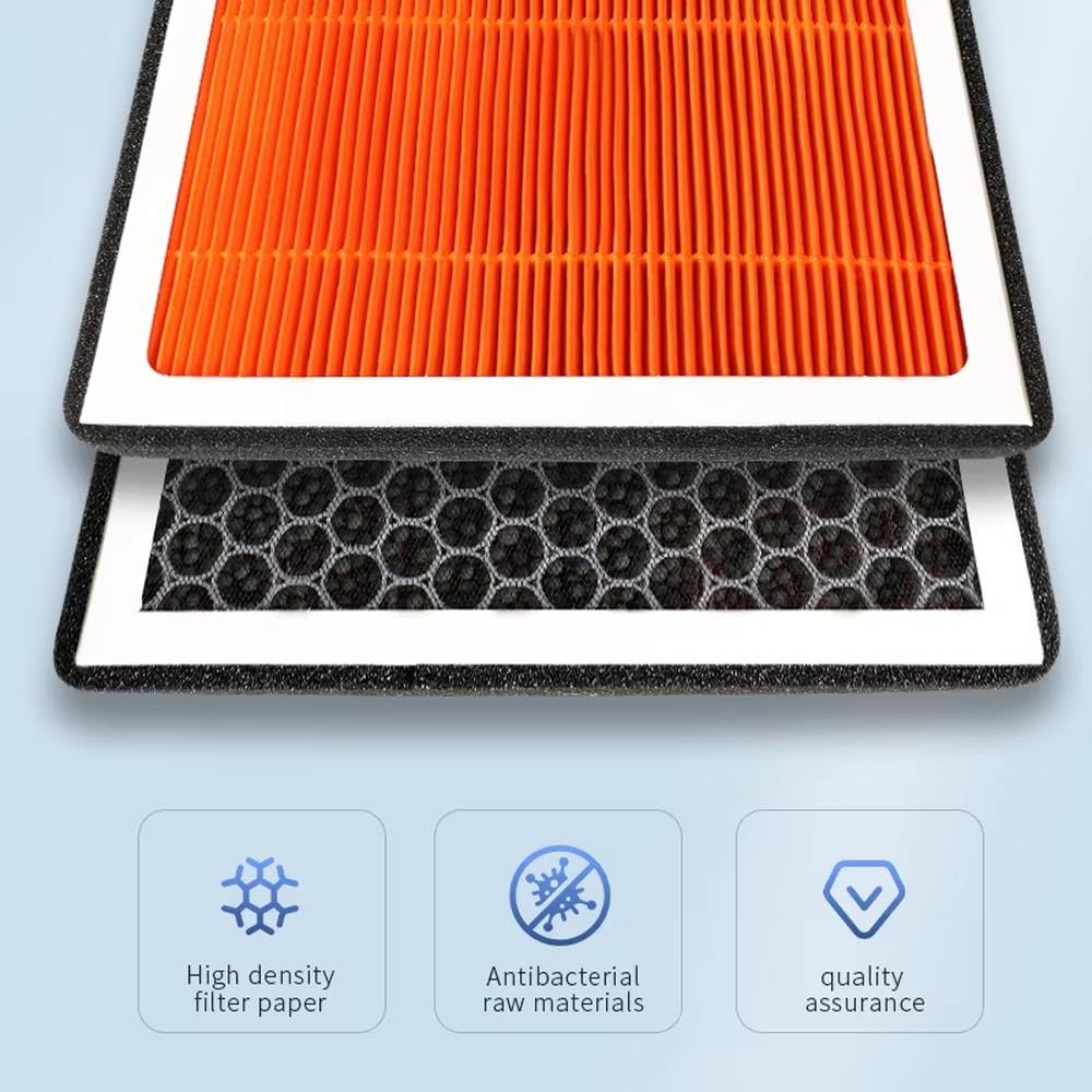 Pezzi Ricambio per Chery Omoda C5 Filtro Abitacolo Filtro Aria Filtro Aria Condizionata A Carboni Attivi con Fragranza per Purificare L'aria Dell'abitacolo Dell'auto