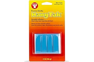 Blue HangTak Putty, the Buddy for all Your Gripping Needs