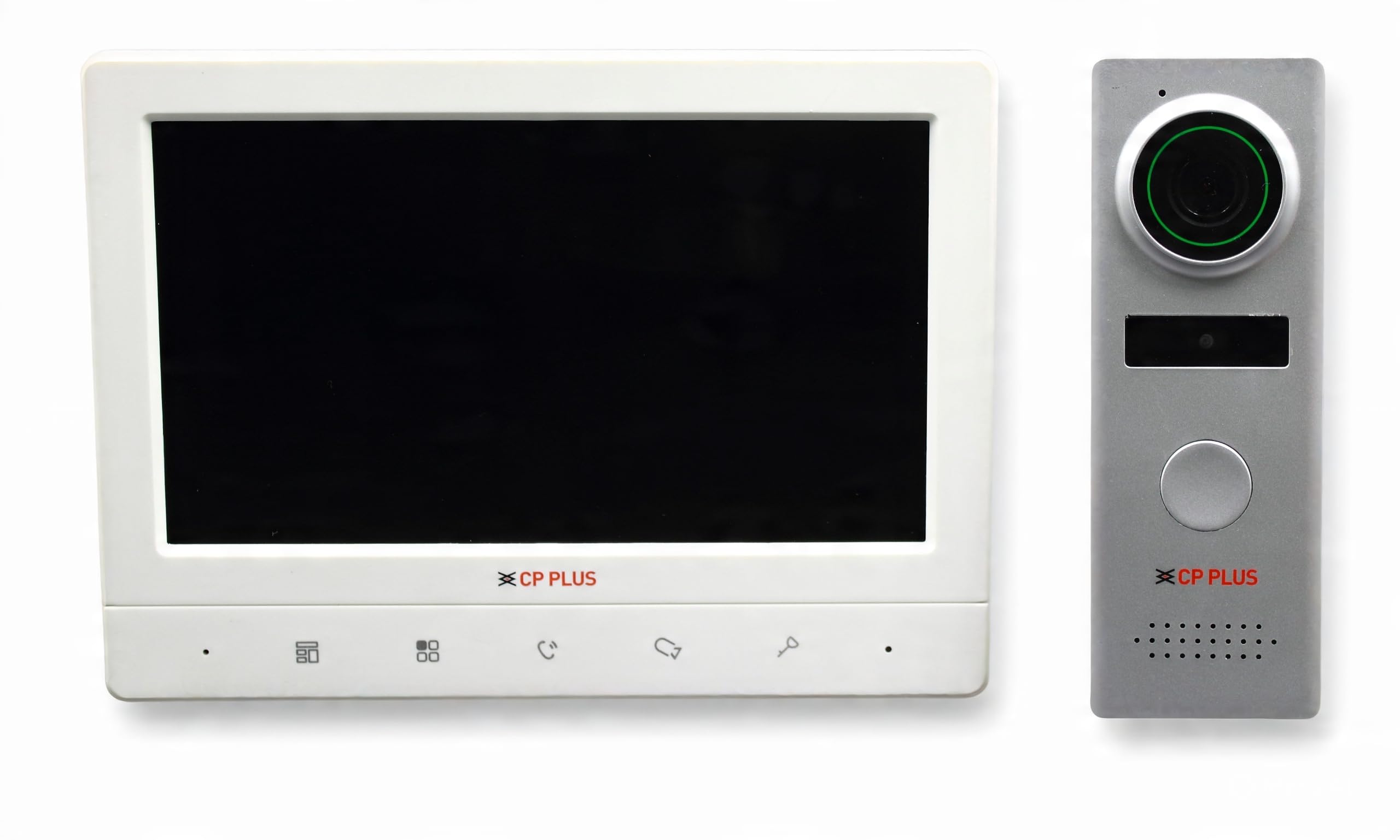 CP PLUS 7" TFT HD Resolution LCD Screen Wired Video Door Phone Waterproof Camera Touch Key Monitor Control Video Intercom Kit-picture-37